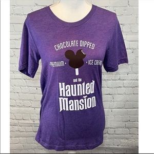 DISNEY T-Shirt Haunted Mansion/Mickey Premium
Bar Purple-Small
